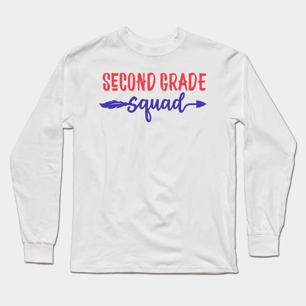 Second grade squad Long Sleeve T-Shirt by Ombre Dreams